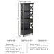 Tyler Creek Black And Gray Display Cabinet