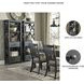 Tyler Creek Black And Gray Display Cabinet