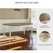 Realyn White Oval Extendable Dining Table