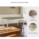 Realyn White Oval Extendable Dining Table