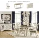 Realyn White Oval Extendable Dining Table