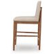 Isanti Beige Upholstered Bar Stool Set of 2