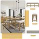Havonplane Distressed Light Brown Pine Counter Height Bench