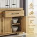 Havonplane Distressed Light Brown Pine Server