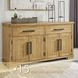 Havonplane Distressed Light Brown Pine Server