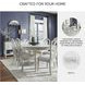 Montelaine Antique White Extendable Dining Table