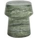 Brie Sage Round Concrete Top Outdoor End Table
