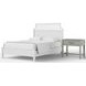 Pure Maple Sage 1 Drawer Bedside Table