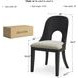 Rowanbeck Gray Upholstered Side Chair Set Of 2