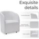Rowanbeck Ivory Upholstered Arm Chair Set Of 2