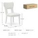 Chalanna White Side Chair Set Of 2