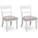 Chadworth White Round Dining Room Set