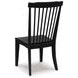 Chadworth Black Side Chair Set of 2