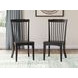 Chadworth Black Side Chair Set of 2