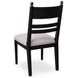 Chadworth Black and Gray Upholstered Side Chair Set of 2