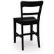 Chadworth Black Bar Stool Set of 2