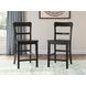 Chadworth Black Bar Stool Set of 2