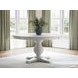 Chadworth White 60" Round Dining Table