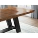 Chadworth Brown and Black 98" Extendable Rectangular Dining Table