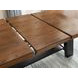 Chadworth Brown and Black 98" Extendable Rectangular Dining Table