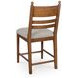 Chadworth Cream and Brown Upholstered Bar Stool Set of 2