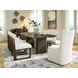 Brillynd Off White Performance Fabric Upholstered Dining Side Chair Set of 2