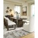 Brillynd Off White Performance Fabric Upholstered Wingback Dining Side Chair Set of 2