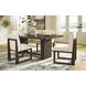 Brillynd Off White Performance Fabric Upholstered Dining Side Chair Set of 2