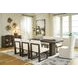 Brillynd Off White Performance Fabric Upholstered Dining Side Chair Set of 2