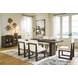 Brillynd Off White Performance Fabric Upholstered Dining Side Chair Set of 2