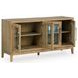 Drovlayne Light Brown 4 Glass Door Server
