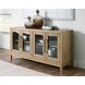 Drovlayne Light Brown 4 Glass Door Server