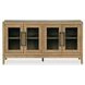 Drovlayne Light Brown 4 Glass Door Server