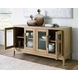 Drovlayne Light Brown 4 Glass Door Server