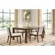 Marxmore Brown Extendable Rectangular Dining Room Set