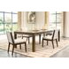 Marxmore Brown Extendable Rectangular Dining Room Set