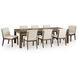 Marxmore Brown 106" Extendable Rectangular Dining Table