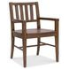 Harbor Drift Burnt Timber Dining Room Set