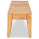 Outdoor Complements Brown Drift Accent Bench