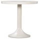 Outdoor Complements White Round Talon Accent Table