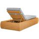 Outdoor Complements Brown Wade Poolside Reclining Chaise