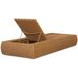 Outdoor Complements Brown Wade Poolside Reclining Chaise