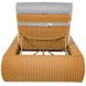 Outdoor Complements Brown Wade Poolside Reclining Chaise