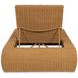 Outdoor Complements Brown Wade Poolside Reclining Chaise