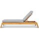 Outdoor Complements Brown Solera Poolside Reclining Chaise