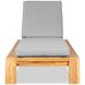 Outdoor Complements Brown Solera Poolside Reclining Chaise