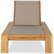 Outdoor Complements Brown Solera Poolside Reclining Chaise