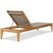 Outdoor Complements Brown Veluna Poolside Reclining Chaise