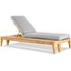 Outdoor Complements Brown Veluna Poolside Reclining Chaise