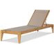Outdoor Complements Brown Veluna Poolside Reclining Chaise